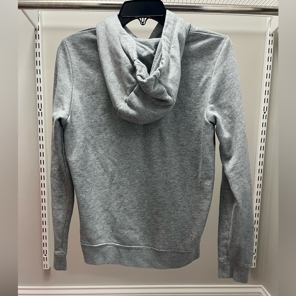 Nike Women’s Heather Gray Pullover Hoodie - Picture 4 of 8